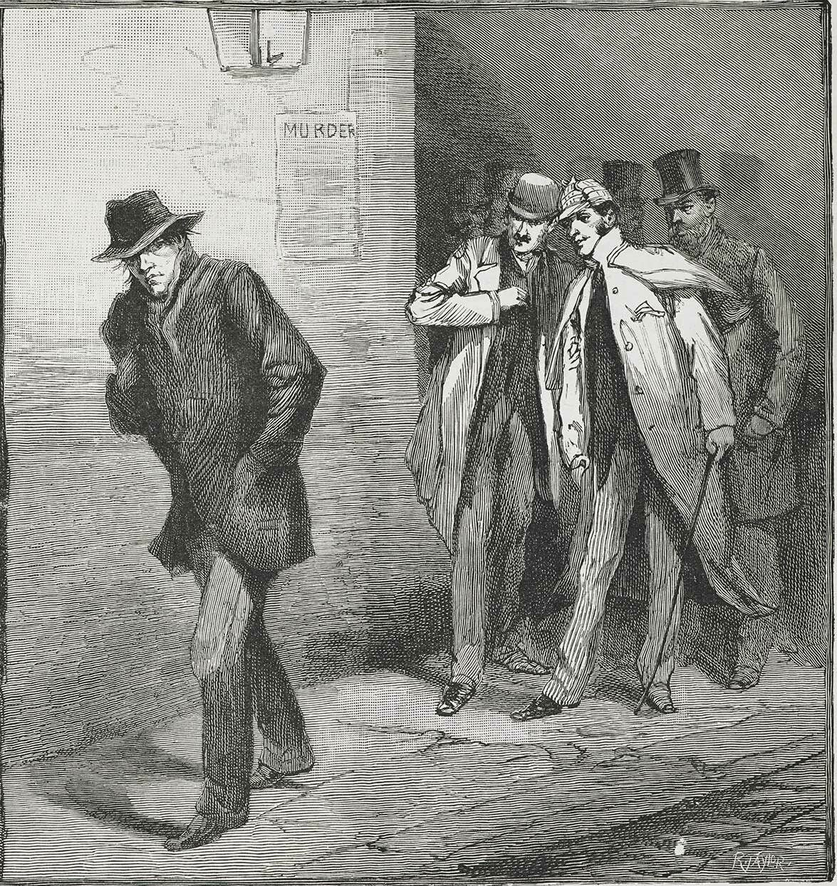 Уайтчепел, 1888 год: иллюстрация в The Illustrated London News к публикации о деятельности «Комитета бдительности».